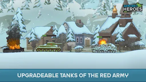 Скриншот 5 — Armored Heroes - Tank Wars