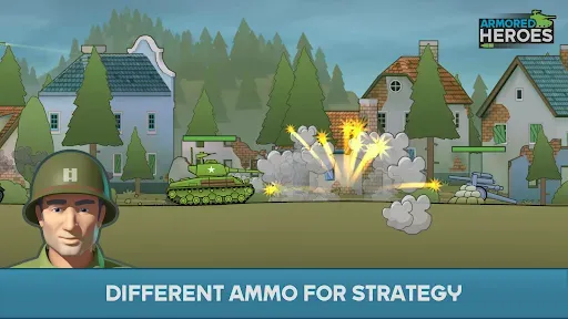 Скриншот 6 — Armored Heroes - Tank Wars