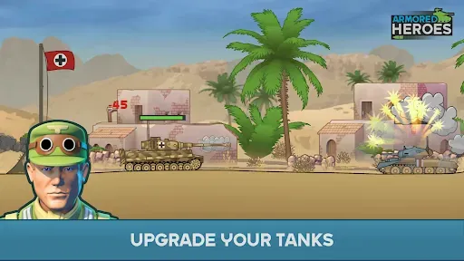 Скриншот 7 — Armored Heroes - Tank Wars
