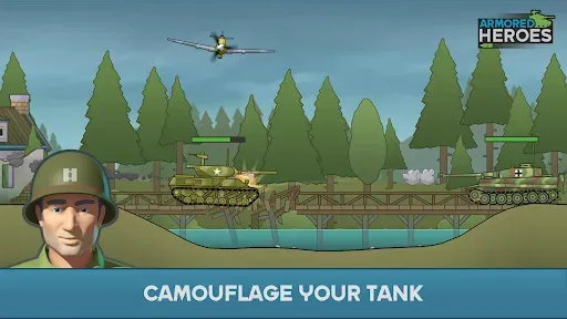 Скриншот 8 — Armored Heroes - Tank Wars