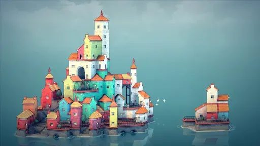 Скриншот 1 — Townscaper