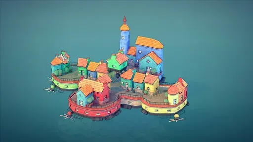 Скриншот 2 — Townscaper