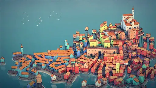 Скриншот 4 — Townscaper