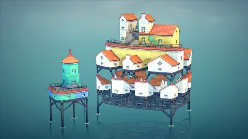 Скриншот 6 — Townscaper