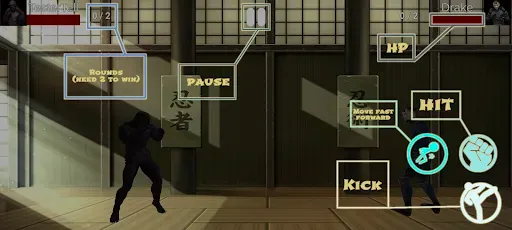 Скриншот 1 — Shadow Fight Combat Arena