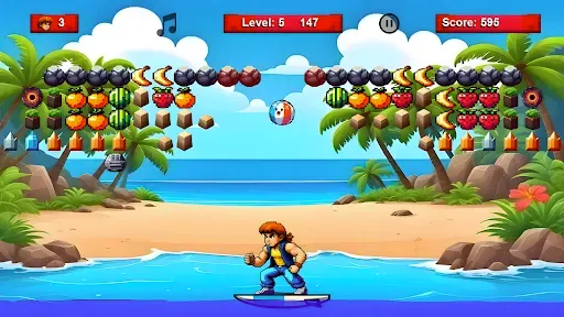 Скриншот 4 — Outsurf: Beach & Fruits (Pro)