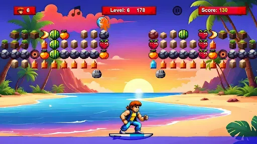 Скриншот 5 — Outsurf: Beach & Fruits (Pro)