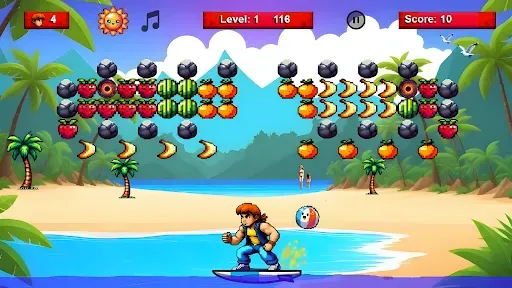 Скриншот 7 — Outsurf: Beach & Fruits (Pro)