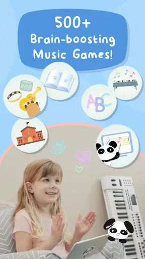 Скриншот 2 — Panda Corner: Kids Piano Games