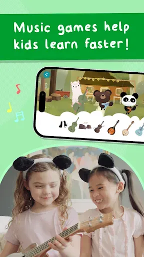 Скриншот 3 — Panda Corner: Kids Piano Games