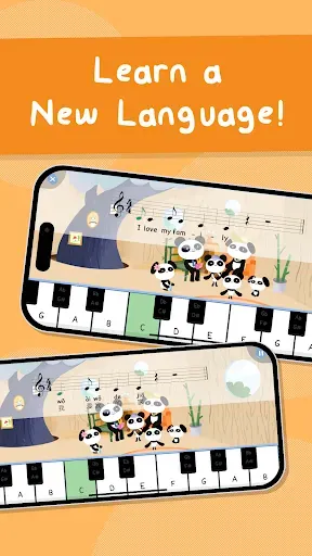 Скриншот 6 — Panda Corner: Kids Piano Games