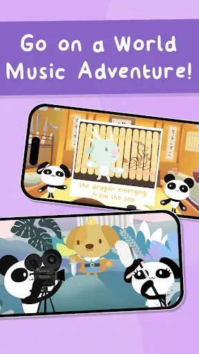 Скриншот 7 — Panda Corner: Kids Piano Games
