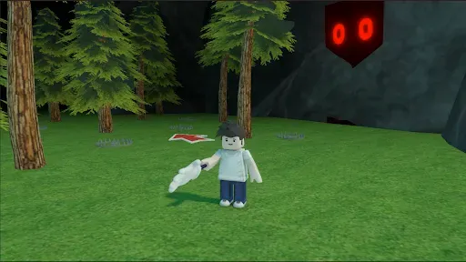 Скриншот 3 — Parkour Escape: Night Forest