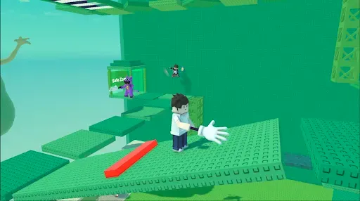 Скриншот 4 — Parkour Escape: Night Forest