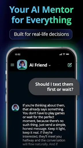 Скриншот 2 — Mentor AI Chatbot & Image Gen