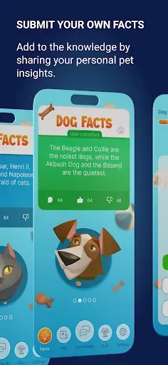 Скриншот 3 — Pawsome Facts: Pet Insights