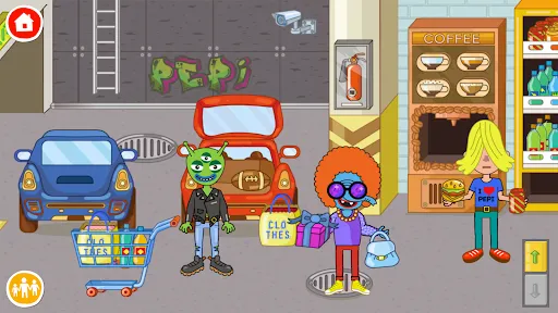 Скриншот 3 — Pepi Super Stores: Fun & Games