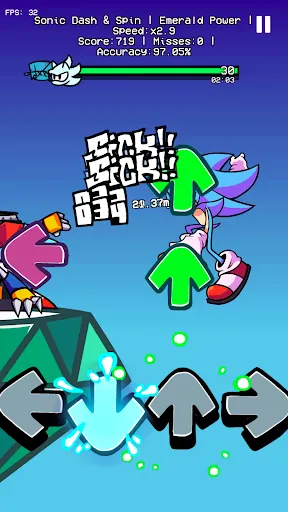 Скриншот 2 — Dashin Spin Rhythm Battle