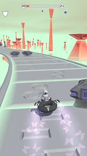 Скриншот 4 — Bob's Cloud Race: Casual low p