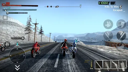 Скриншот 1 — Road Redemption Mobile