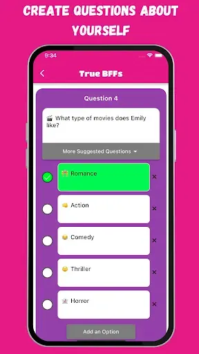 Скриншот 2 — BFF Test - Friendship Test