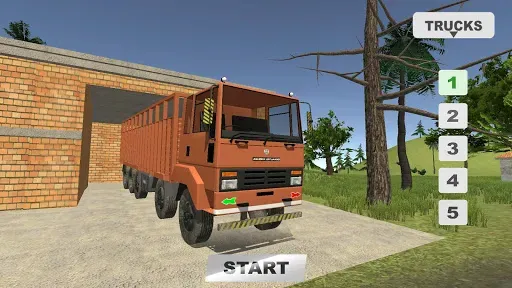 Скриншот 1 — Indian Truck Simulator 2