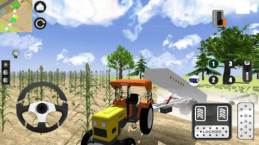 Скриншот 1 — Indian Tractor Simulator