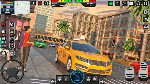 Скриншот 4 — Taxi Simulator 3D: Taxi Games