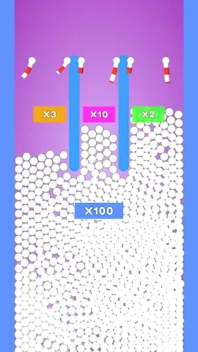 Скриншот 3 — Balls and Ropes: Cut 'n Bounce