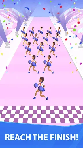 Скриншот 6 — Cheerleader Run 3D