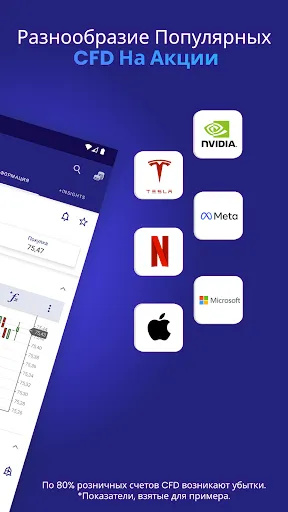 Скриншот 4 — Торговля с Plus500