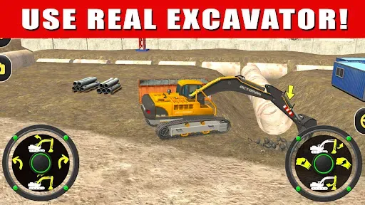 Скриншот 1 — Legendary Excavator Simulator