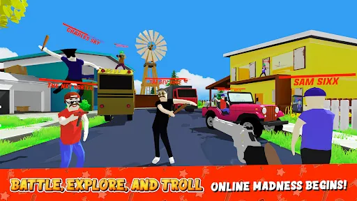 Скриншот 3 — Dude Theft Wars FPS Open world