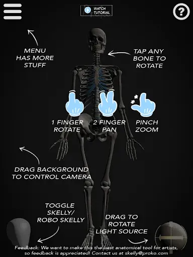 Скриншот 8 — Skelly: Poseable Anatomy Model