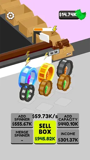 Скриншот 1 — Spin and Slice