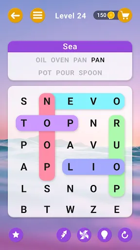 Скриншот 1 — Word Search - Word Puzzle Game