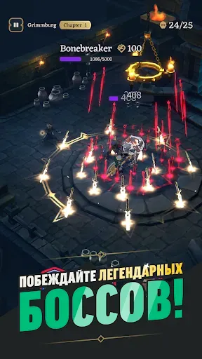 Скриншот 3 — Idle Dungeon Raiders - AFK RPG