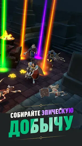 Скриншот 4 — Idle Dungeon Raiders - AFK RPG