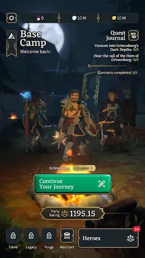 Скриншот 6 — Idle Dungeon Raiders - AFK RPG