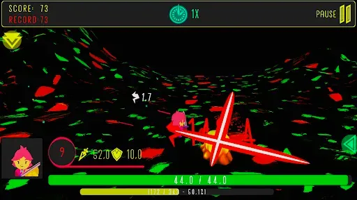 Скриншот 2 — Neon Rogue: Idle Roguelike RPG