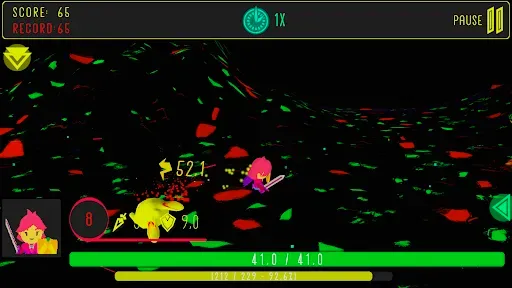 Скриншот 3 — Neon Rogue: Idle Roguelike RPG