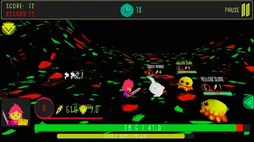 Скриншот 4 — Neon Rogue: Idle Roguelike RPG
