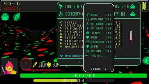 Скриншот 8 — Neon Rogue: Idle Roguelike RPG