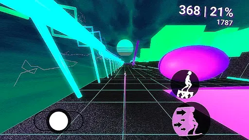 Скриншот 1 — Neon Skate | Skateboard Retro