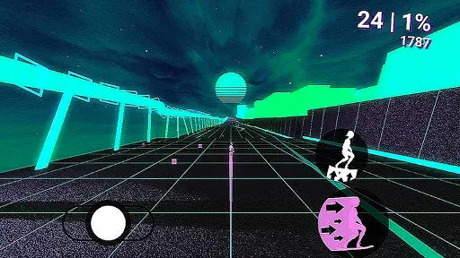 Скриншот 4 — Neon Skate | Skateboard Retro