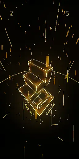 Скриншот 5 — Neon Stack 3D - Empilhe blocos