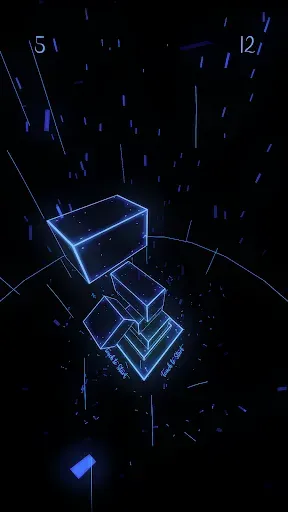 Скриншот 2 — Neon Stack 3D Enhanced
