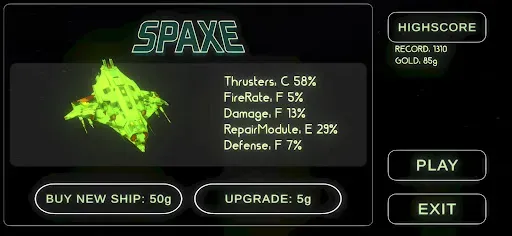 Скриншот 6 — SPACE - Spaceship Level Devil