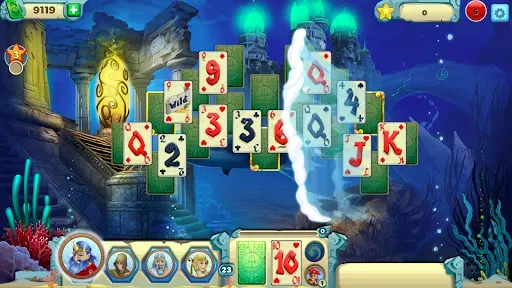 Скриншот 2 — Solitaire Atlantis
