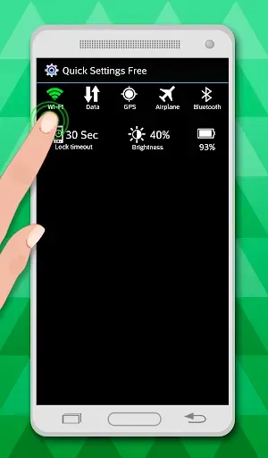 Скриншот 3 — Быстрые настройки app